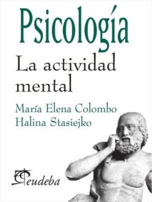 cover image of Psicología. La actividad mental